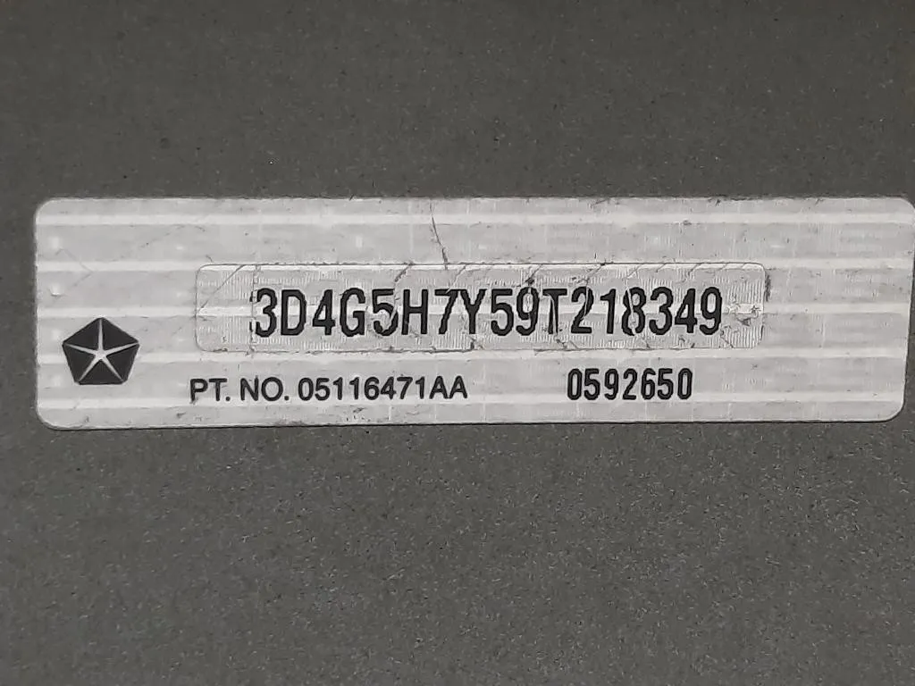 Parafango ANT SX 05116471AA SX Dodge Journey 2009