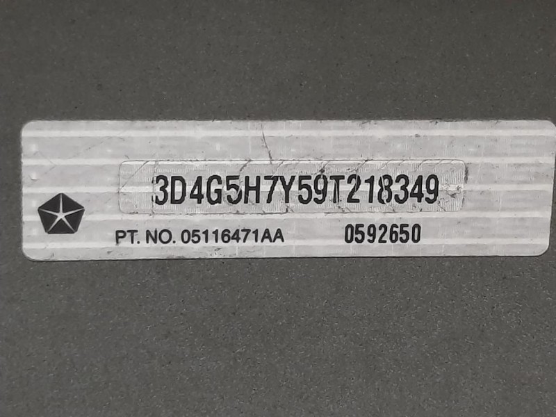 Parafango ANT SX 05116471AA SX Dodge Journey 2009