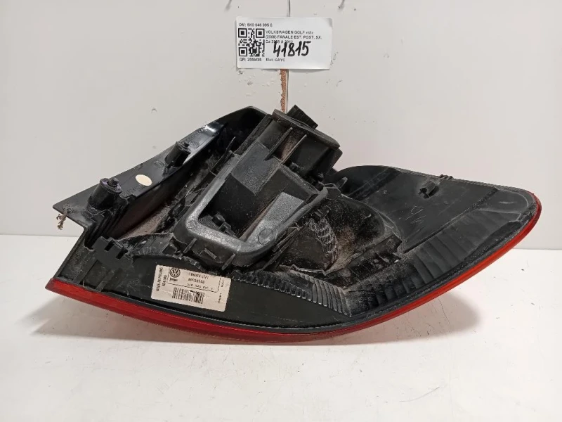Fanale EST POST SX 5K0945095E Volkswagen GOLF VI 2009