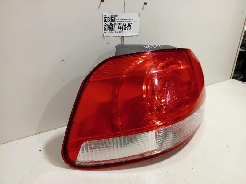 Fanale EST POST SX 5K0945095E Volkswagen GOLF VI 2009