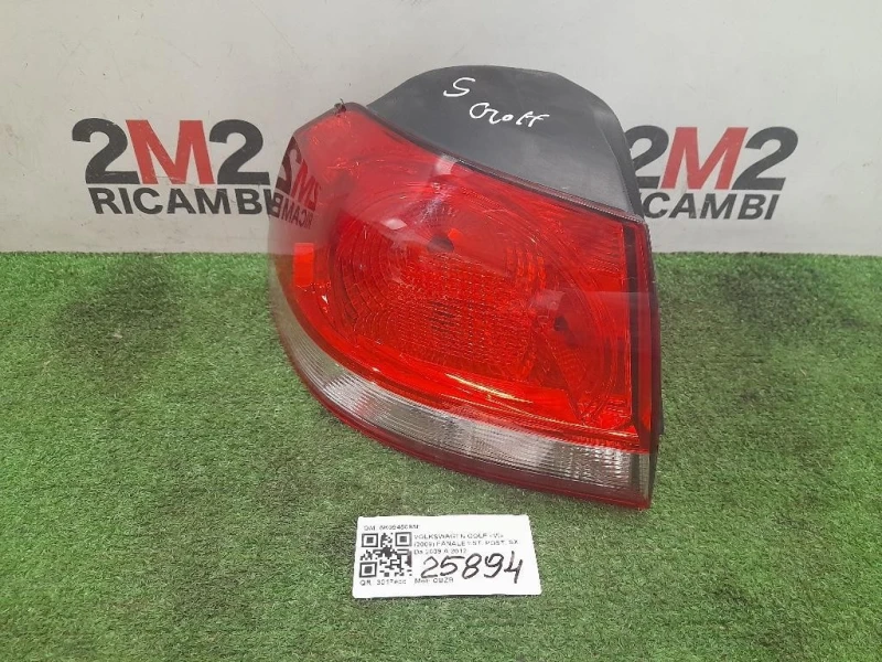 Fanale EST POST SX 5K0945095E Volkswagen GOLF VI 2009