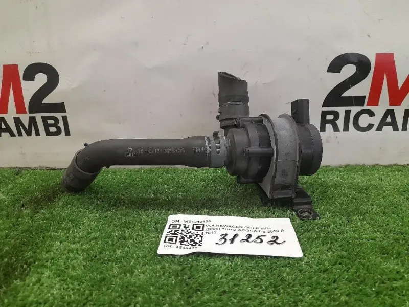 TUBO Acqua 1K0121063S Volkswagen GOLF VI 2009