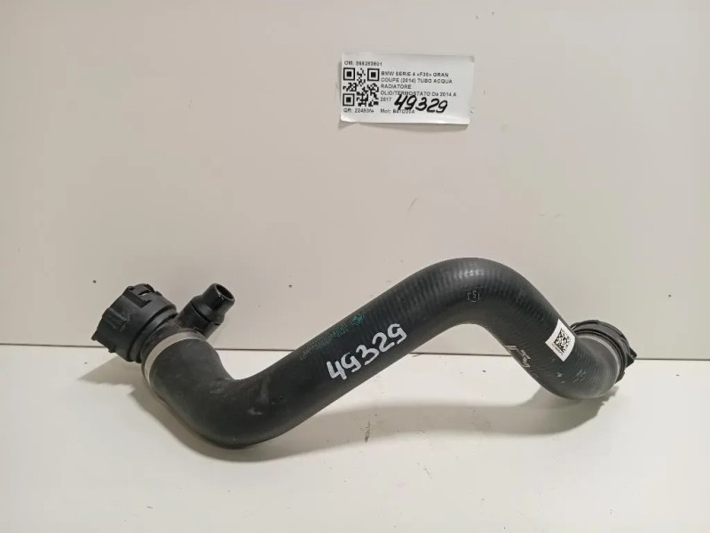 TUBO Acqua Radiatore Oliotermostato 866283601 Bmw Serie 4 F36 GRAN Coupe 2014