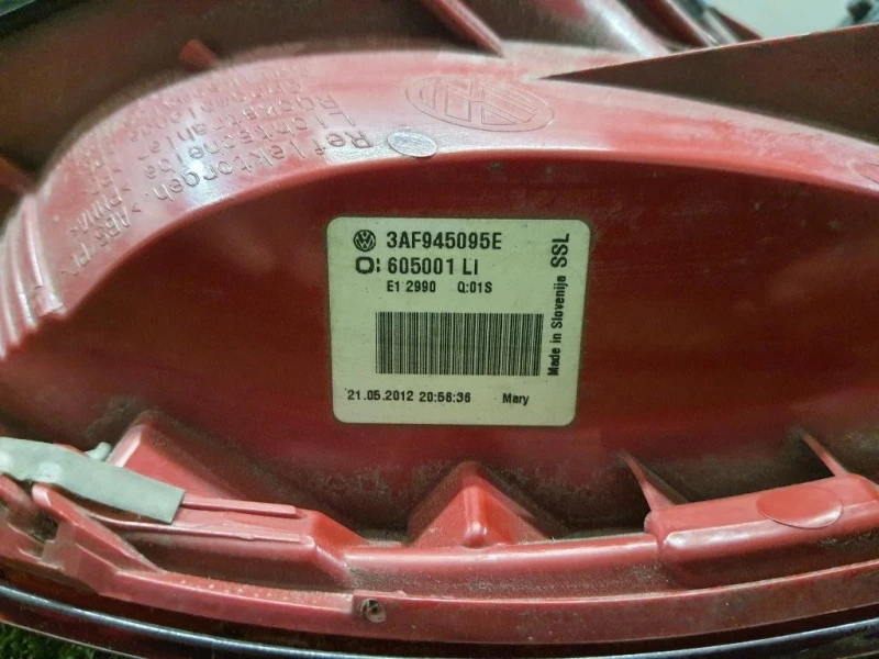 Fanale EST POST SX 3AF945095E Volkswagen Passat VI Variant 2011