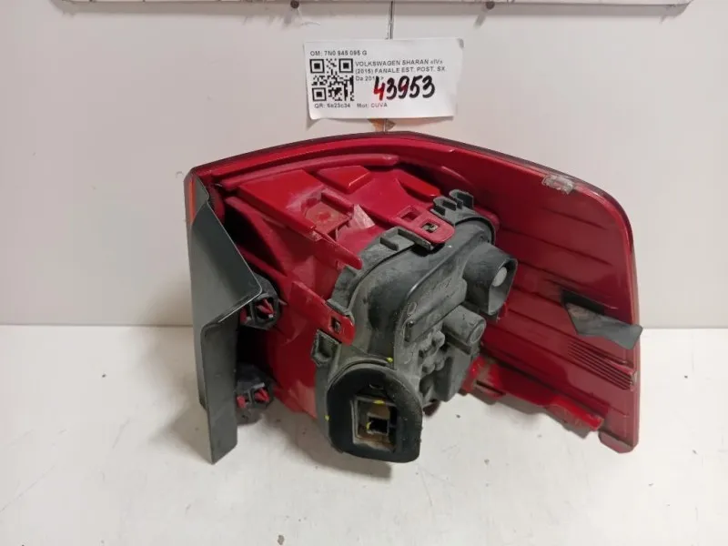 Fanale EST POST SX 7N0 945 095 G Volkswagen Sharan IV 2015