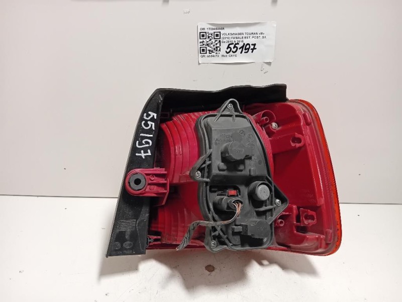 Fanale EST POST SX 1T0945095R Volkswagen Touran III 2010