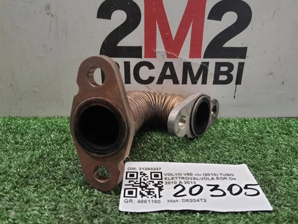 TUBO Elettrovalvola EGR 31293237 Volvo V60 I 2010