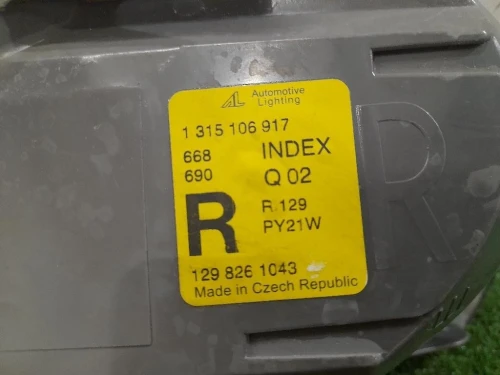 Fanale Freccia Frontale ANT DX 1298261043 Mercedes Serie R129 1990