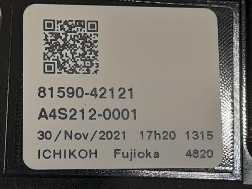 Fanale INT POST SX 8159142060 Toyota RAV 4 V 2018