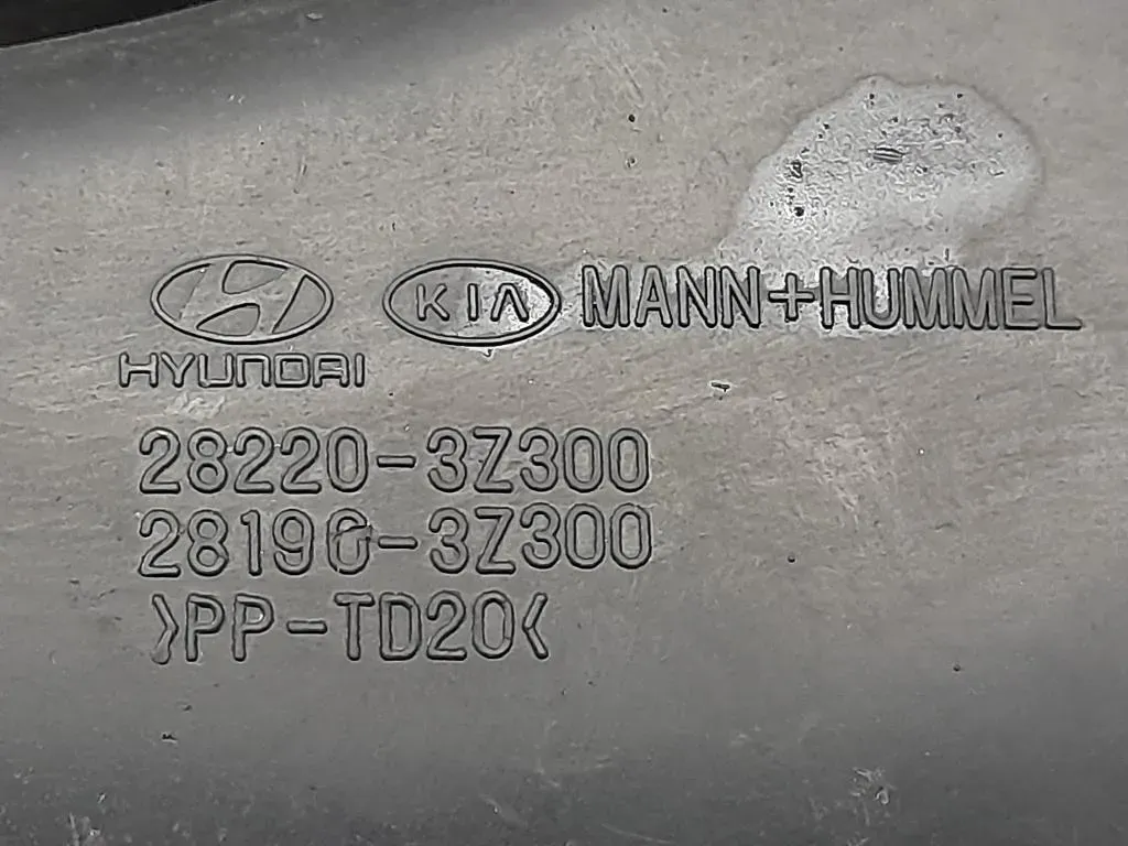 TUBO Flessibile Filtro ARIA 28220-3Z300 Hyundai I40 2012