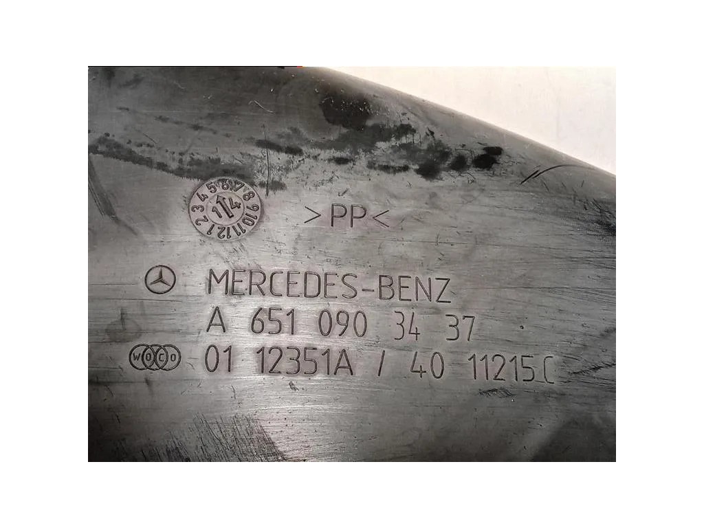 TUBO Flessibile Filtro ARIA A6510903437 Mercedes Classe E W212 2013