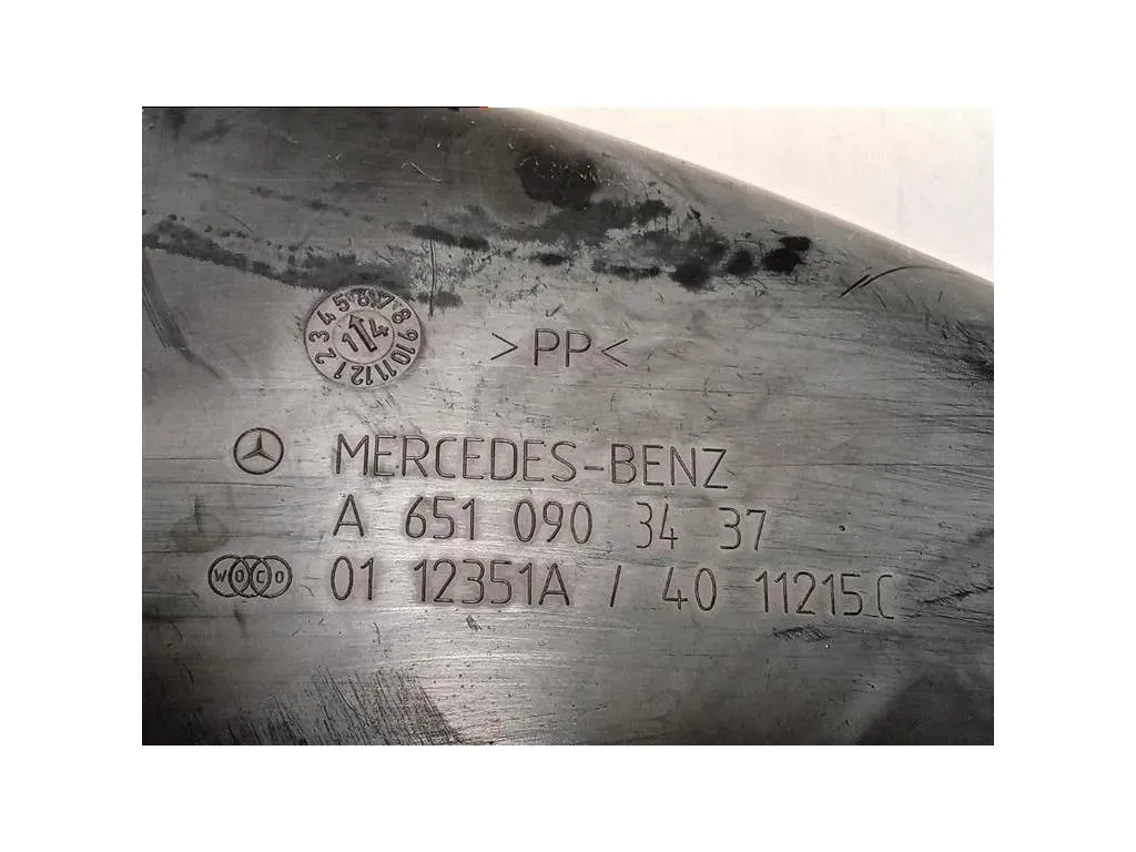 TUBO Flessibile Filtro ARIA A6510903437 Mercedes Classe E W212 2013