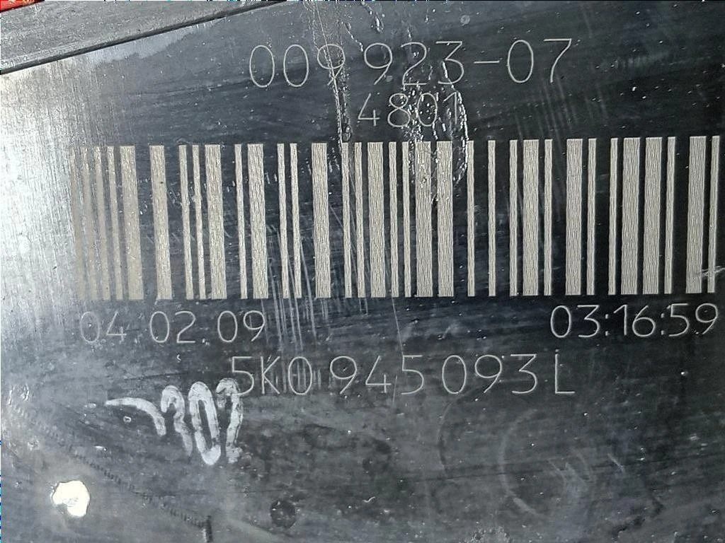 Fanale INT POST SX 5K0 945 093 L Volkswagen GOLF VI 2009