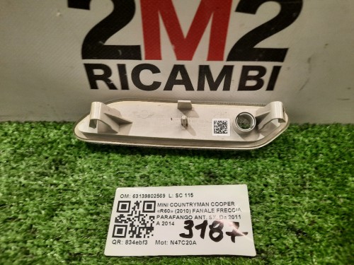 Fanale Freccia Parafango ANT SX