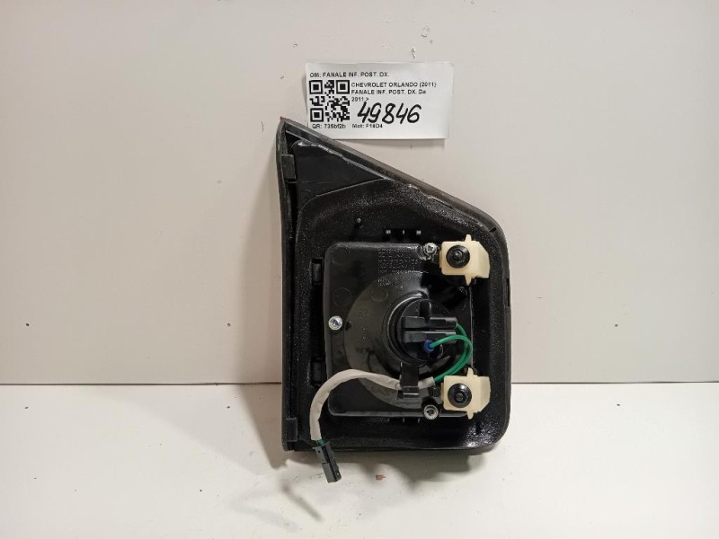 Fanale INF POST DX FANALE INF POST DX Chevrolet Orlando 2011
