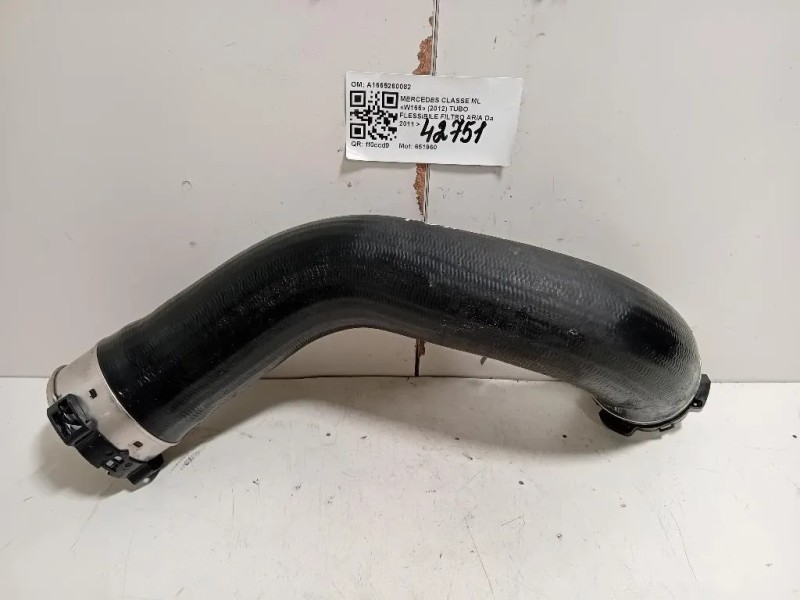 TUBO Flessibile Filtro ARIA A1665260082 Mercedes Classe ML W166 2012