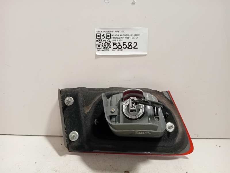 Fanale INF POST DX FANALE INF POST DX Honda Accord IX 2009