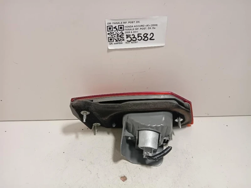 Fanale INF POST DX FANALE INF POST DX Honda Accord IX 2009