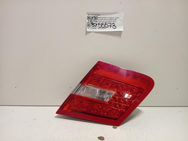Fanale INF POST DX A2078200464 Mercedes Classe E C207 Coupé 2010