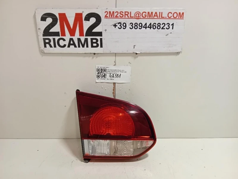 Fanale INT POST SX 5K0 945 093 L Volkswagen GOLF VI 2009