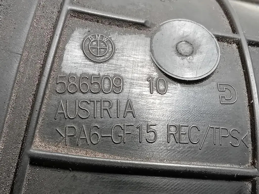 TUBO Flessibile Filtro ARIA 586509 10 Mini Countryman Cooper R60 2014