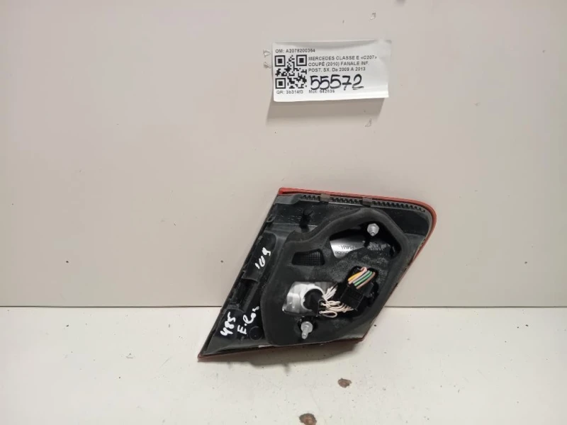 Fanale INF POST SX A2078200364 Mercedes Classe E C207 Coupé 2010