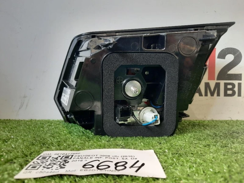 Fanale INF POST SX 9810477880 Peugeot 3008 II 2016