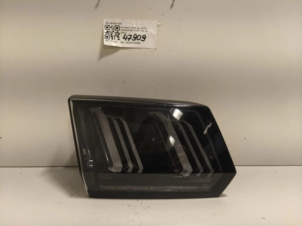 Fanale INF POST SX 9836231480 Peugeot 3008 II 2020