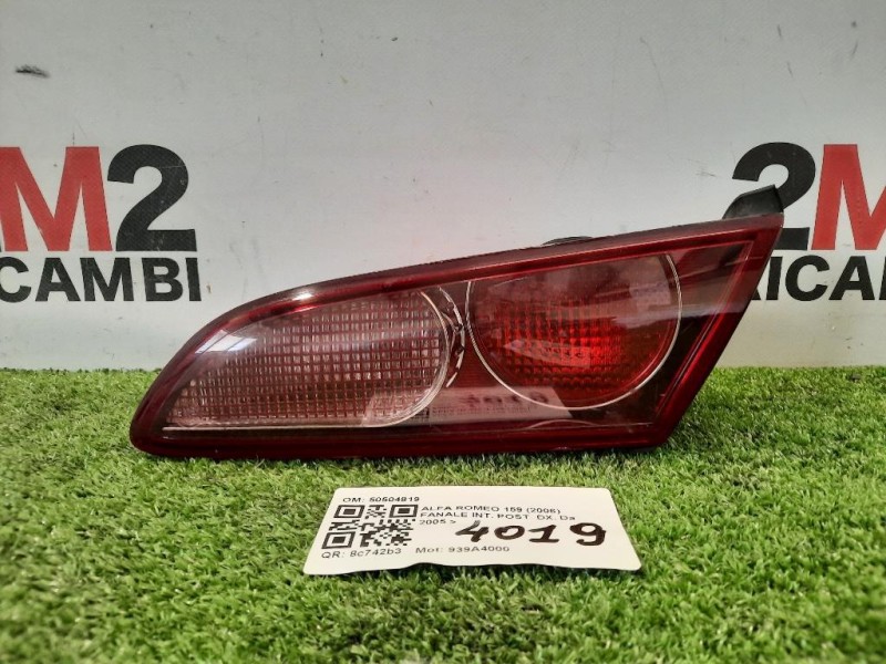 Fanale INT POST DX 50504819 Alfa Romeo 159 2006