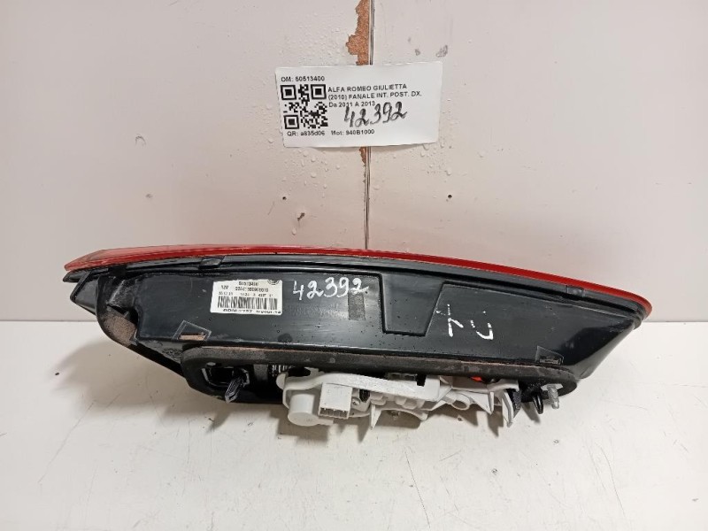 Fanale INT POST DX 50513400 Alfa Romeo Giulietta 2010