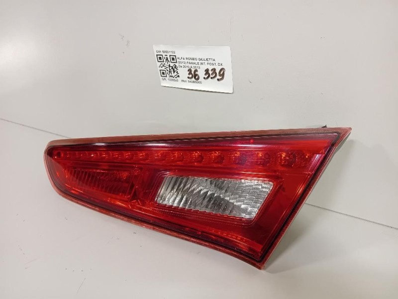Fanale INT POST DX 50531132 Alfa Romeo Giulietta 2013
