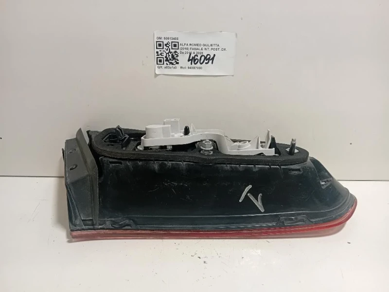 Fanale INT POST DX 50513400 Alfa Romeo Giulietta 2016