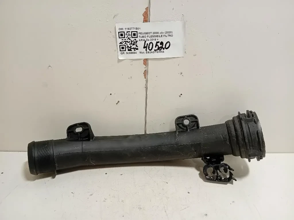 TUBO Flessibile Filtro ARIA 1192771S01 Peugeot 2008 II 2020