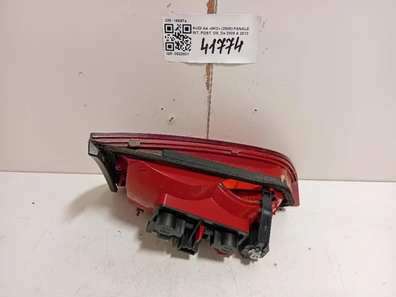 Fanale INT POST DX 166974 Audi A4 8K2 2008