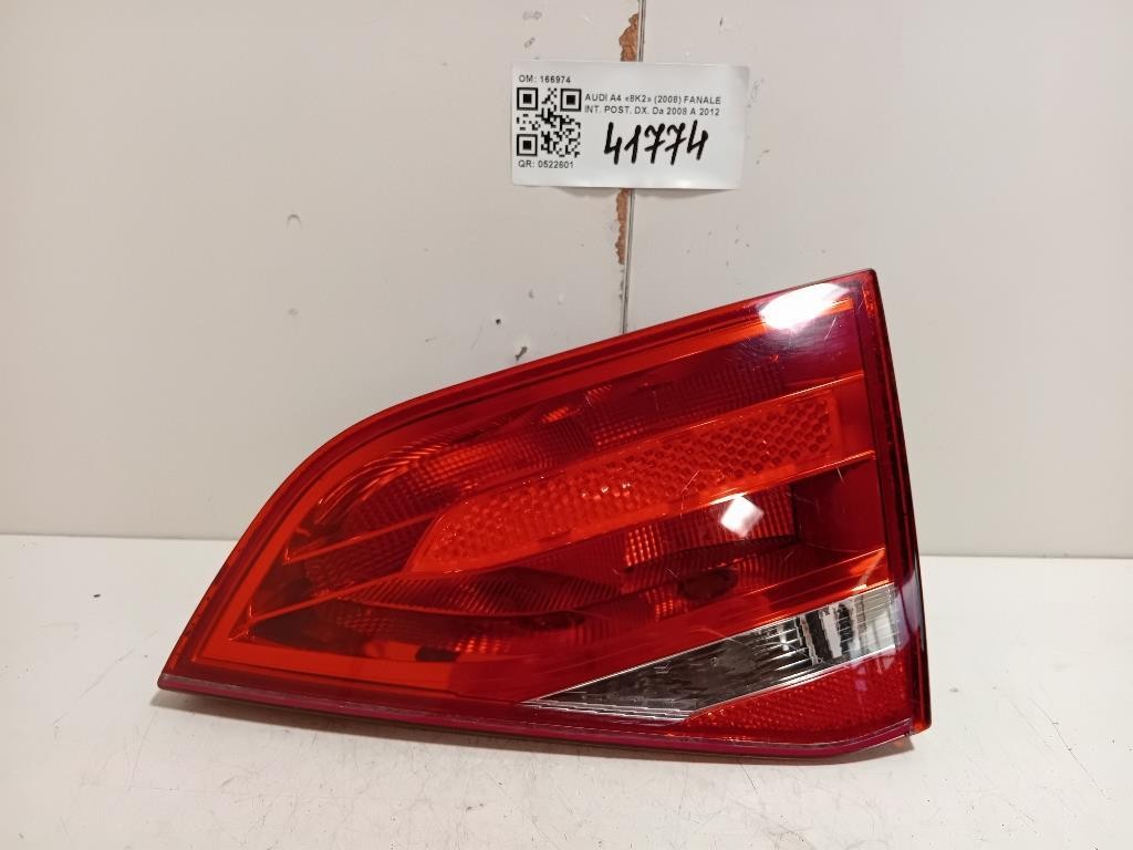 Fanale INT POST DX 166974 Audi A4 8K2 2008