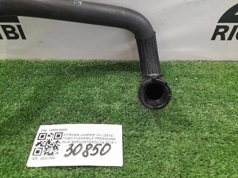 TUBO Flessibile Pressione OLIO Servosterzo 1385875080 Citroen Jumper III 2014