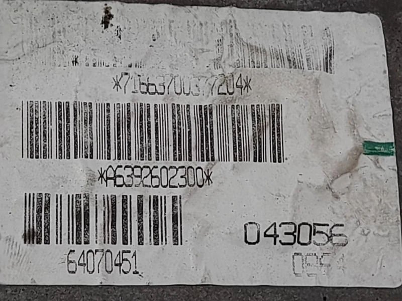 Cambio A6392602300 Mercedes VITO W639 2004