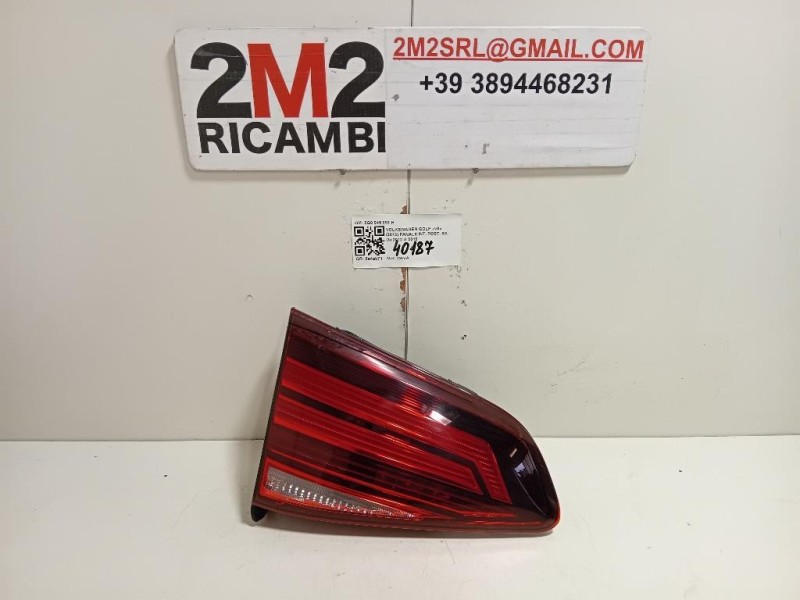 Fanale INT POST SX 5G0 945 093 H Volkswagen GOLF VII 2013