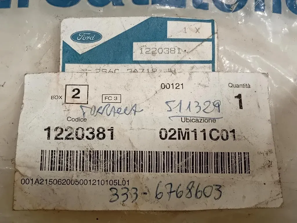 TUBO Flessibile Pressione OLIO Servosterzo 1220381 Ford Fiesta V 2002