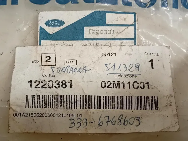 TUBO Flessibile Pressione OLIO Servosterzo 1220381 Ford Fiesta V 2002