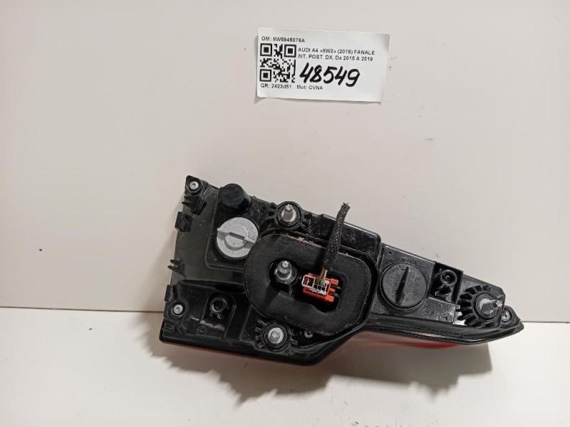 Fanale INT POST DX 8W5945076A Audi A4 8W2 2015