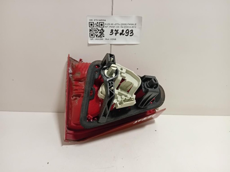 Fanale INT POST DX 8T0 945094 Audi A5 8T3 2008