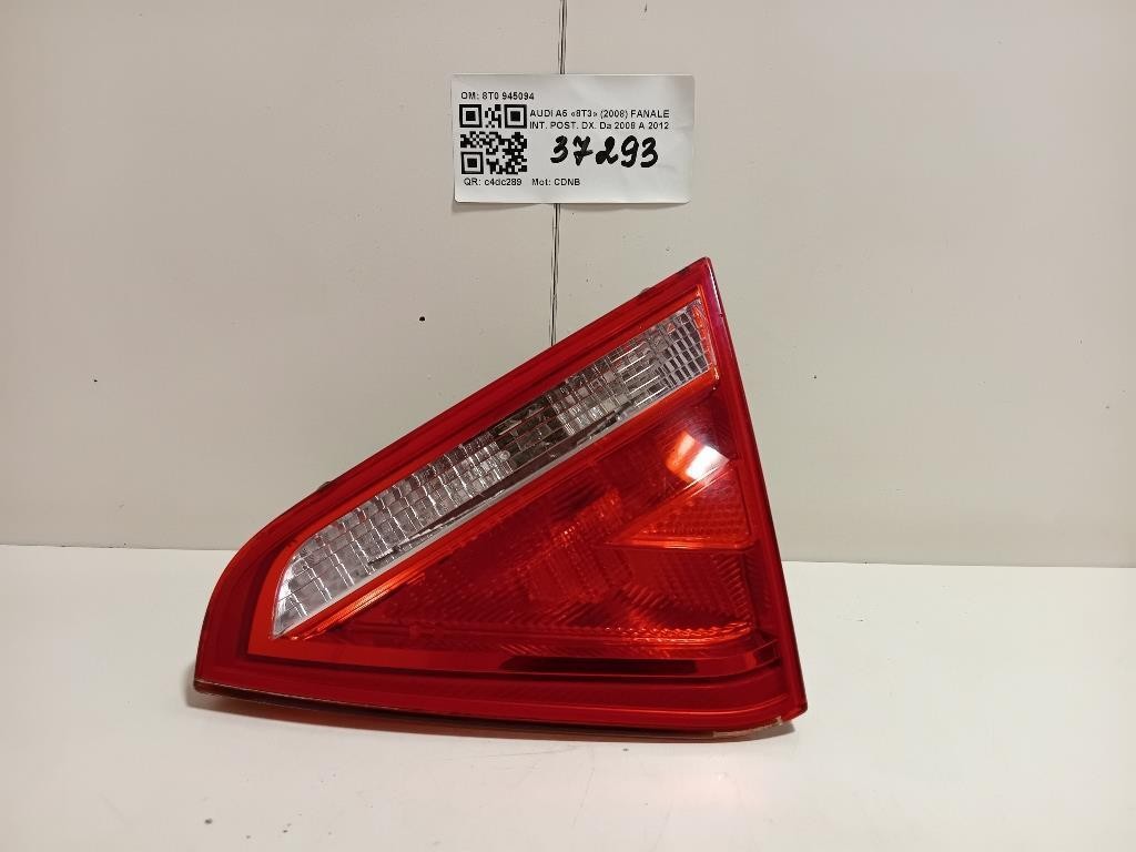 Fanale INT POST DX 8T0 945094 Audi A5 8T3 2008