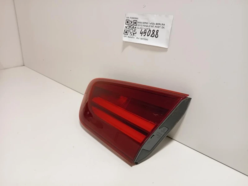 Fanale INT POST DX F03602500 Bmw Serie 1 F20 Berlina 2012