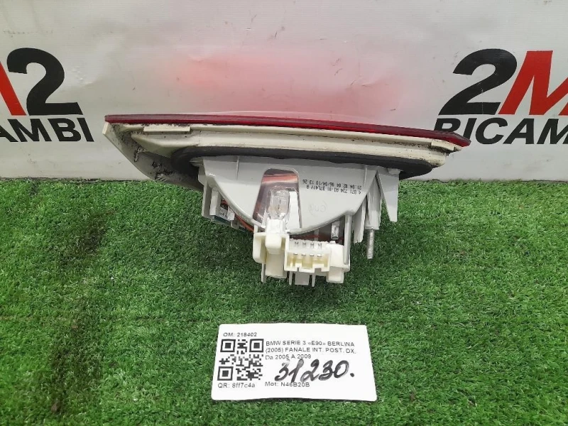 Fanale INT POST DX 218402 Bmw Serie 3 E90 Berlina 2005