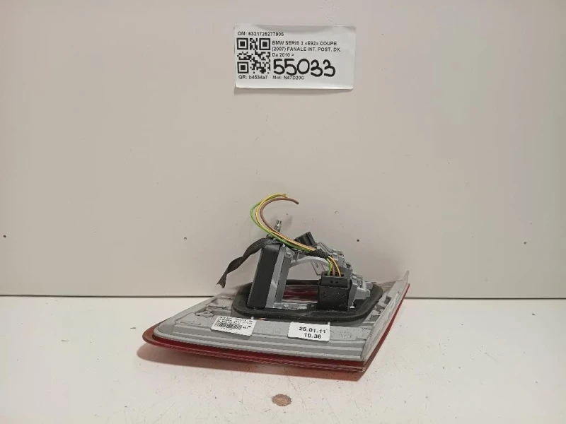 Fanale INT POST DX 6321725277905 Bmw Serie 3 E92 Coupe 2007