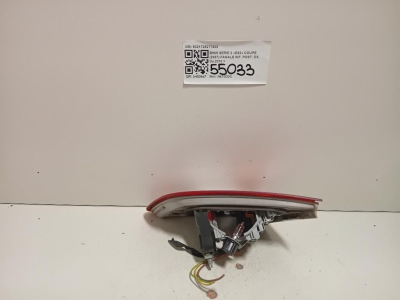 Fanale INT POST DX 6321725277905 Bmw Serie 3 E92 Coupe 2007