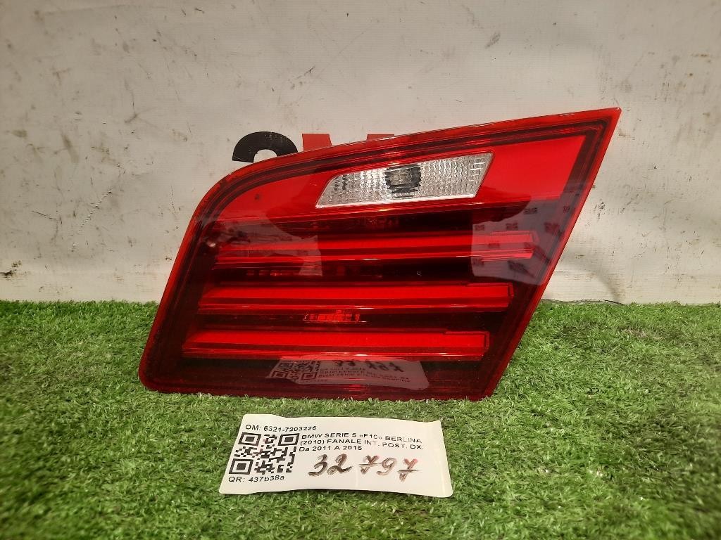 Fanale INT POST DX 6321-7306164 Bmw Serie 5 F10 Berlina 2010
