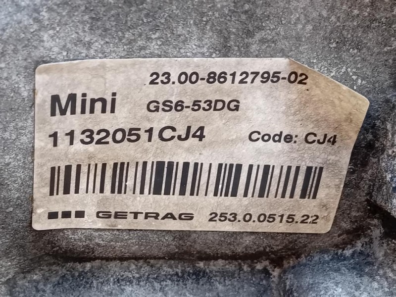 Cambio 6 MARCE MANUALE Mini Countryman Cooper R60 2010