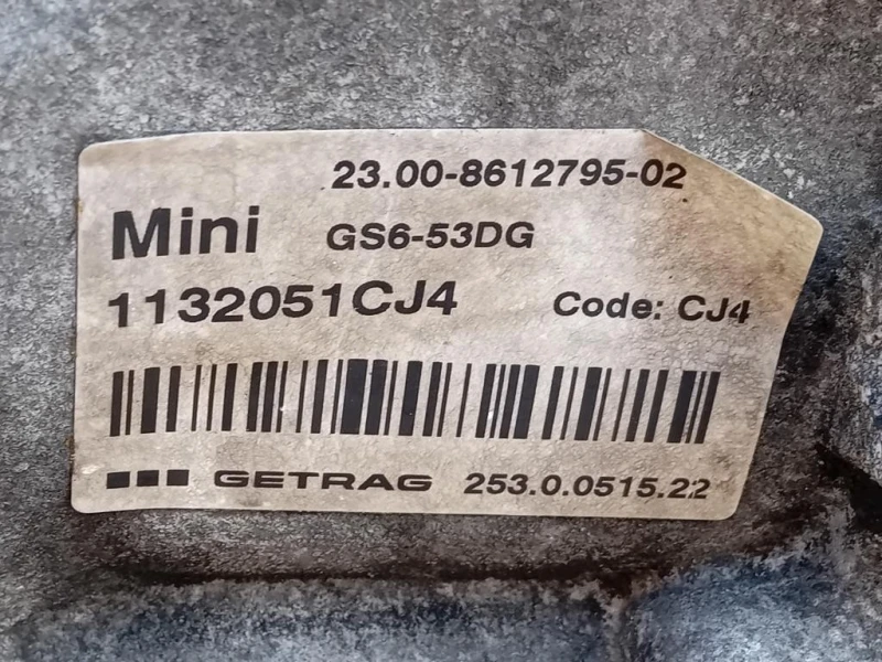 Cambio 6 MARCE MANUALE Mini Countryman Cooper R60 2010